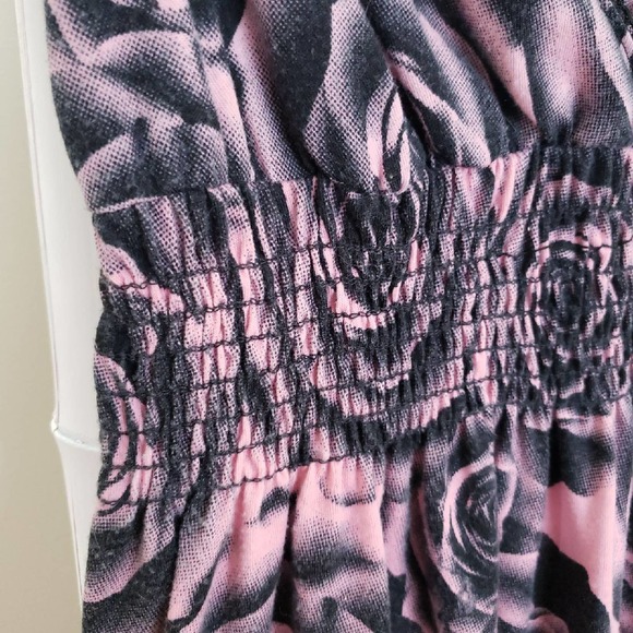 Maurices Rose Print Sleeveless Dress XS - Picture 2 of 8